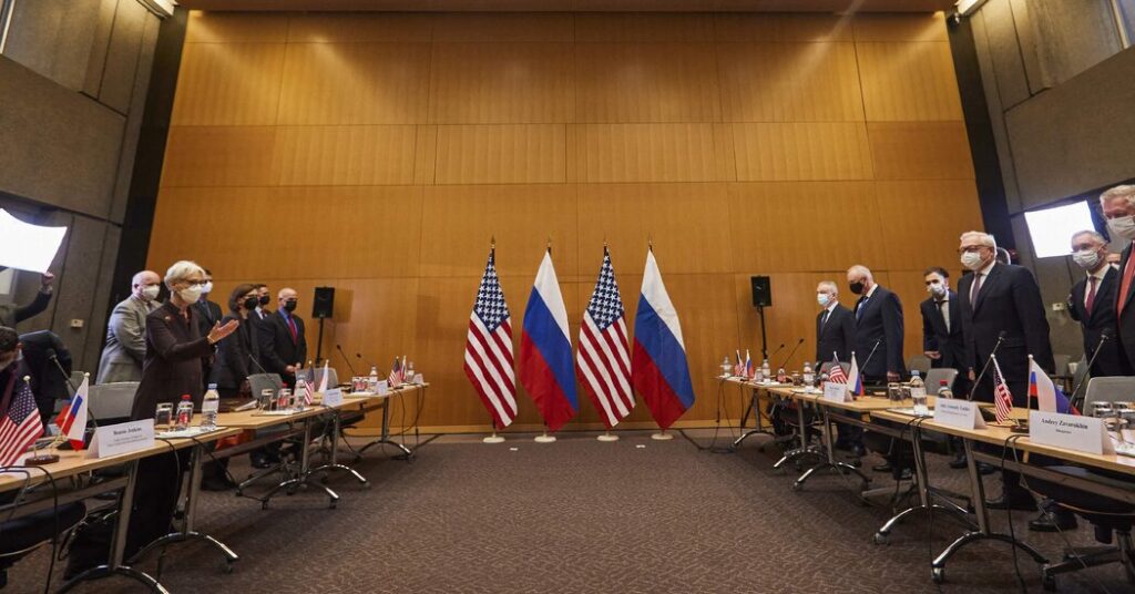 In Talks on Ukraine, U.S. and Russia Deadlock Over NATO Expansion