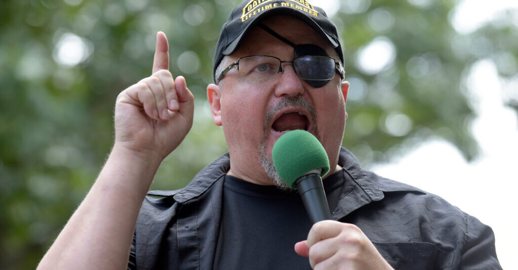 Oath Keepers Leader Stewart Rhodes Arrested in Jan. 6 Inquiry