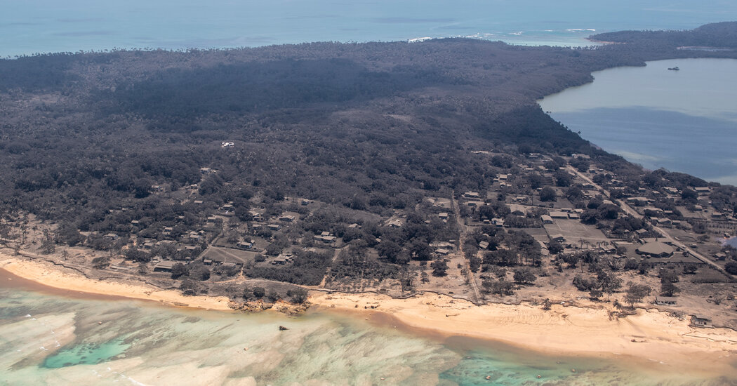 Tonga’s Volcano Aftereffects Could Include Covid