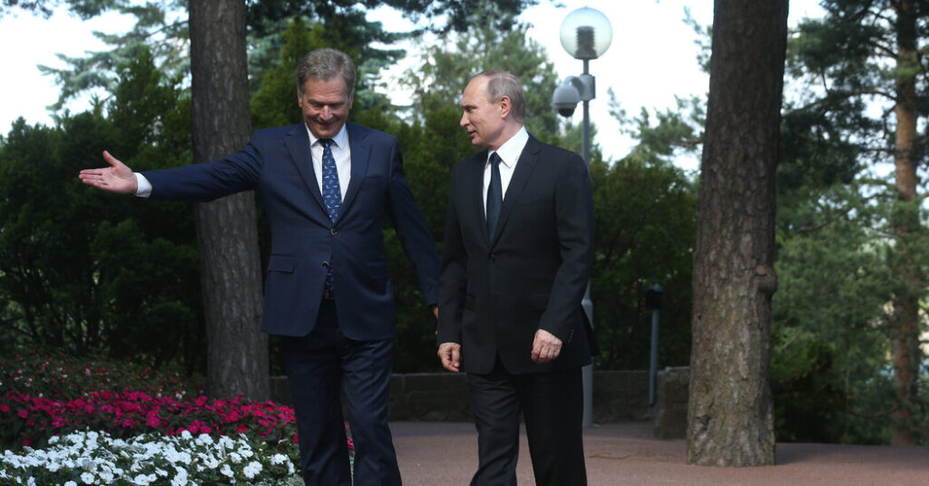 Finland’s President Knows Putin Well. And He Fears for Ukraine.